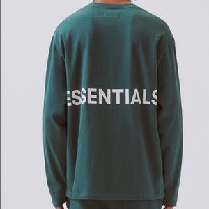 Fear Of God Essentials Boxy Graphic Long Sleeve
